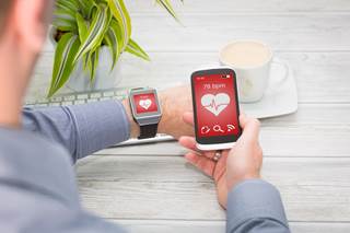 Software options could allow patients to upload data from their wearables. Software options could allow patients to upload data from their wearables.